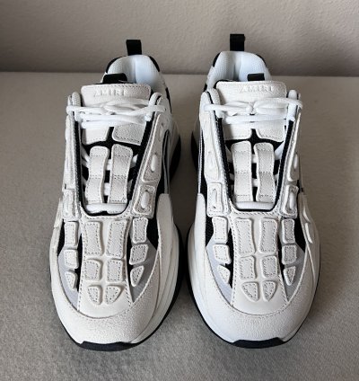 Amiri Bone Runner Black White