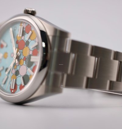 Rolex Oyster Perpetual 41 2024 Stainless Steel Oyster Perpetual 41 Celebration Dial 124300