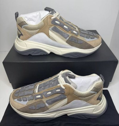 Amiri Bone Runner Brown New With Box