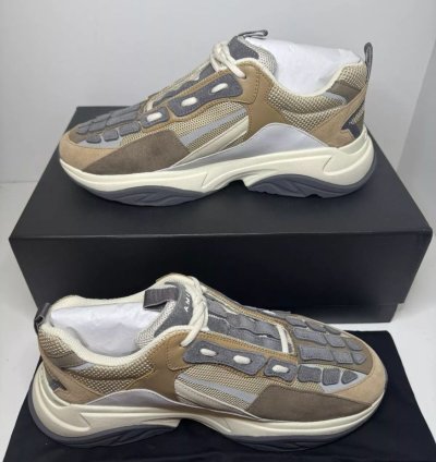 Amiri Bone Runner Brown New With Box