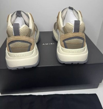 Amiri Bone Runner Brown New With Box