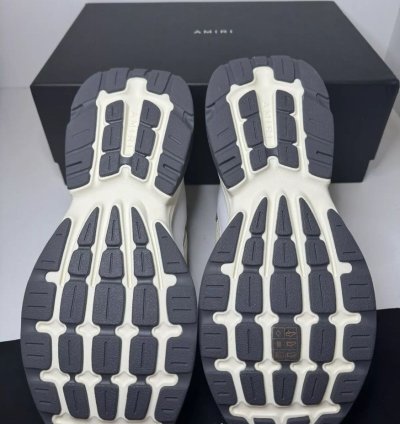 Amiri Bone Runner Brown New With Box