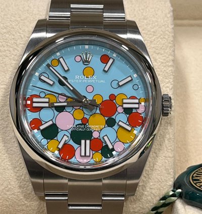 Rolex Oyster Perpetual 41 2024-unworn-41mm-oyster Celebration-full Set