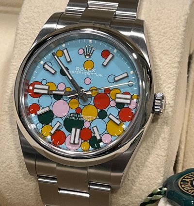 Rolex Oyster Perpetual 41 2024-unworn-41mm-oyster Celebration-full Set