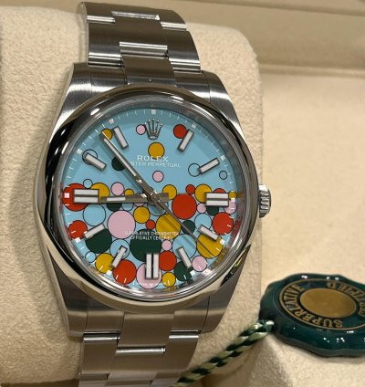 Rolex Oyster Perpetual 41 2024-unworn-41mm-oyster Celebration-full Set