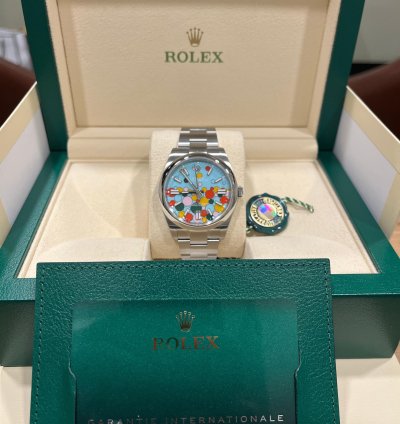 Rolex Oyster Perpetual 41 2024-unworn-41mm-oyster Celebration-full Set