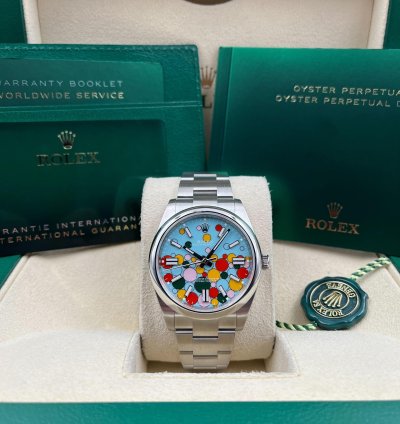 Rolex Oyster Perpetual 41 41mm Celebration Dial 124300 Unworn 2024