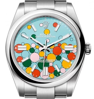 Rolex Oyster Perpetual 41 41mm Celebration Dial 124300 Unworn 2024