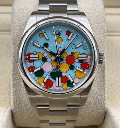 Rolex Oyster Perpetual 41 41mm Celebration Dial 124300 Unworn 2024