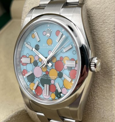 Rolex Oyster Perpetual 41 41mm Celebration Dial 124300 Unworn 2024