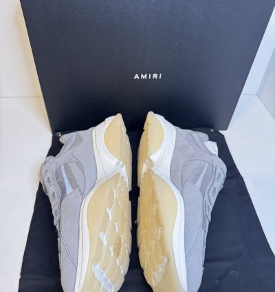 Amiri Bone Runner Grey Brand New 100 Authenticity Size 46