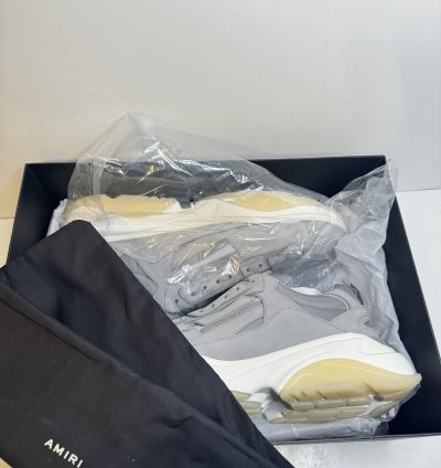 Amiri Bone Runner Grey Brand New 100 Authenticity Size 46