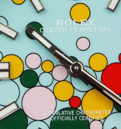 Rolex Oyster Perpetual 41 41mm Celebration Dial Stainless Steel 124300