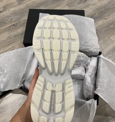 Amiri Bone Runner Grey Size 11 44eu