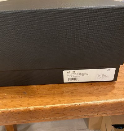 Amiri Bone Runner Low Sneakers Size 12