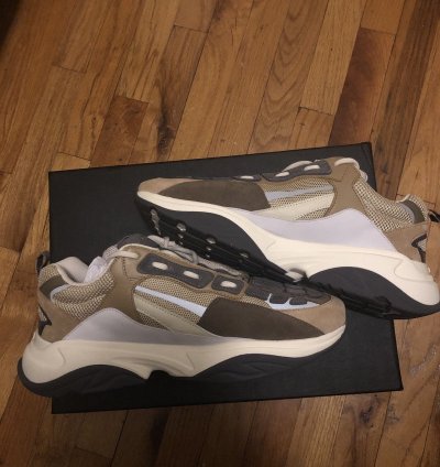 Amiri Bone Runner Low Top-laced-up Sneakers