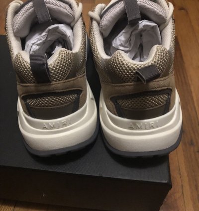 Amiri Bone Runner Low Top-laced-up Sneakers