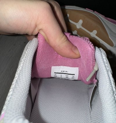 Amiri Bone Runner Pink