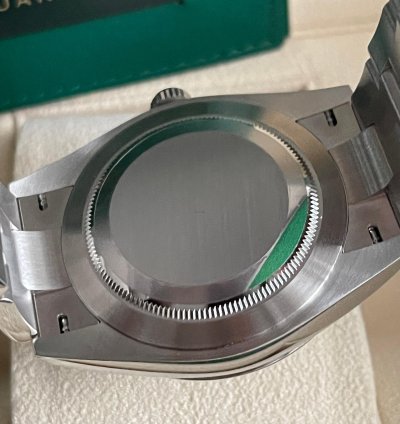 Rolex Oyster Perpetual 41 Bubble Celebration Dial New