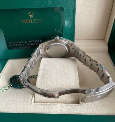 Rolex Oyster Perpetual 41 Bubble Celebration Dial New