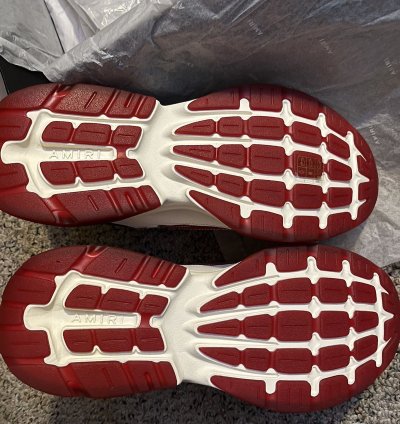 Amiri Bone Runner Red