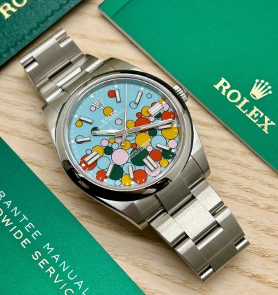 Rolex Oyster Perpetual 41 Celebration - Ref 124300 - New 2025