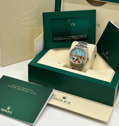 Rolex Oyster Perpetual 41 Celebration - Ref 124300 - New 2025