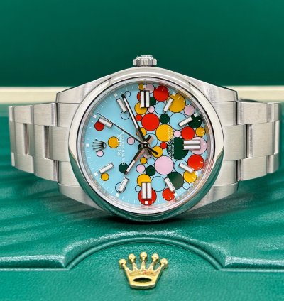 Rolex Oyster Perpetual 41 Celebration - Ref 124300 - New 2025
