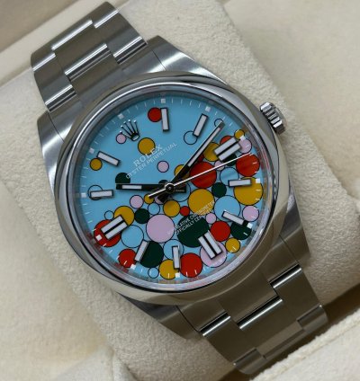 Rolex Oyster Perpetual 41 Celebration - Ref 124300 - New 2025