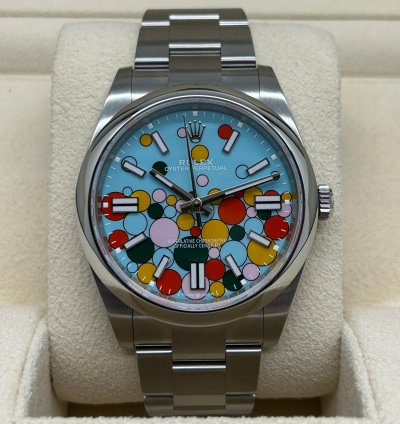 Rolex Oyster Perpetual 41 Celebration - Ref 124300 - New 2025