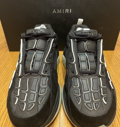 Amiri Bone Runner Sneaker black White