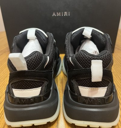 Amiri Bone Runner Sneaker black White