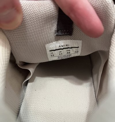 Amiri Bone Runner Sneaker brown Multi