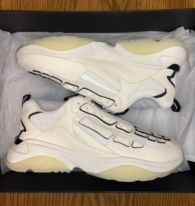 Amiri Bone Runner Sneaker white Black