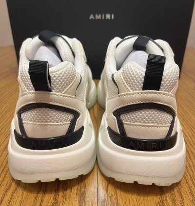 Amiri Bone Runner Sneaker white Black