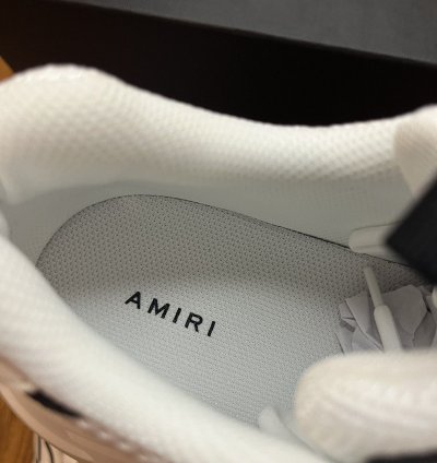 Amiri Bone Runner Sneaker white Black