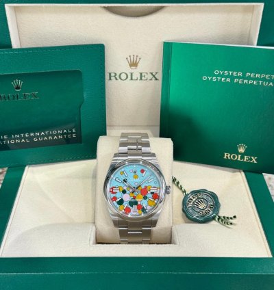 Rolex Oyster Perpetual 41 Celebration Dial 2025