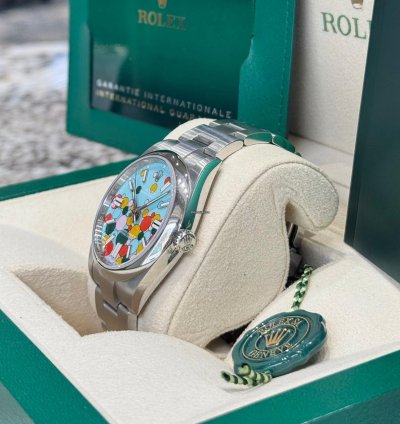 Rolex Oyster Perpetual 41 Celebration Dial 2025