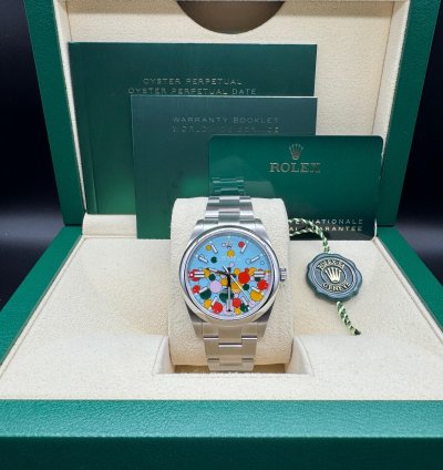 Rolex Oyster Perpetual 41 Celebration Dial Unworn