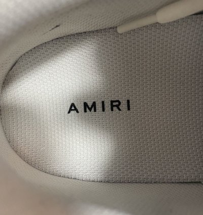 Amiri Bone Runner Sneakers Grey