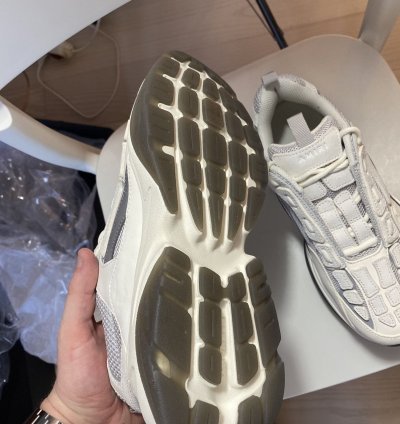 Amiri Bone Runner Sneakers Grey