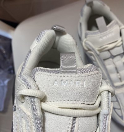 Amiri Bone Runner Sneakers Grey