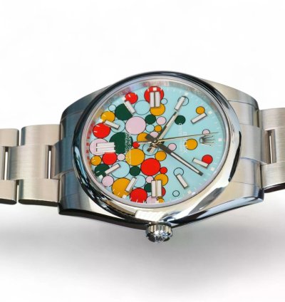 Rolex Oyster Perpetual 41 Celebration-motif Dial 124300