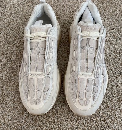 Amiri Bone Runner Suede Shoes