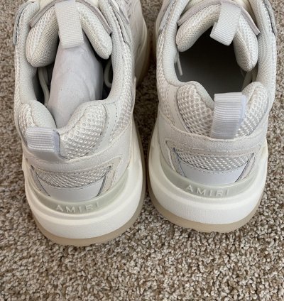 Amiri Bone Runner Suede Shoes