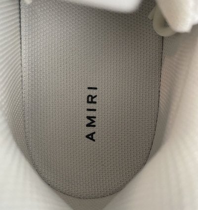 Amiri Bone Runner Suede Shoes