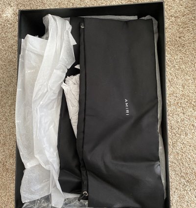 Amiri Bone Runner Suede Shoes