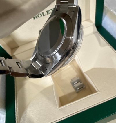 Rolex Oyster Perpetual 41 Fully Stickered Brand New Unworn Full Set
