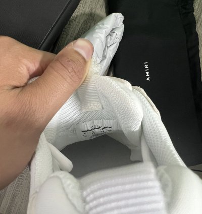 Amiri Bone Runner White