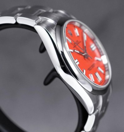 Rolex Oyster Perpetual 41 Red Coral